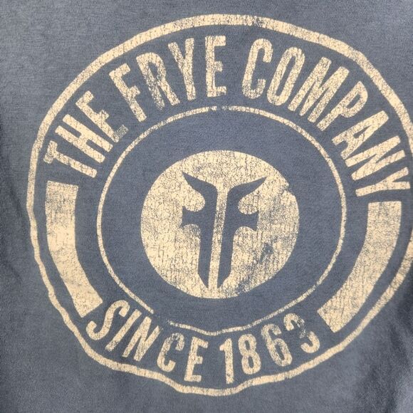 The Frye Company Mens Short Sleeve Logo Tee Size Large - Picture 3 of 5